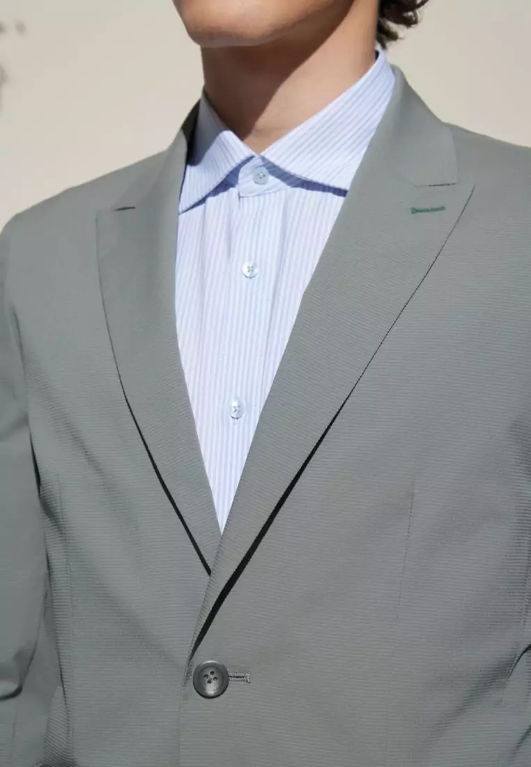 G2000 Seersucker Relax Fit Casual Blazer