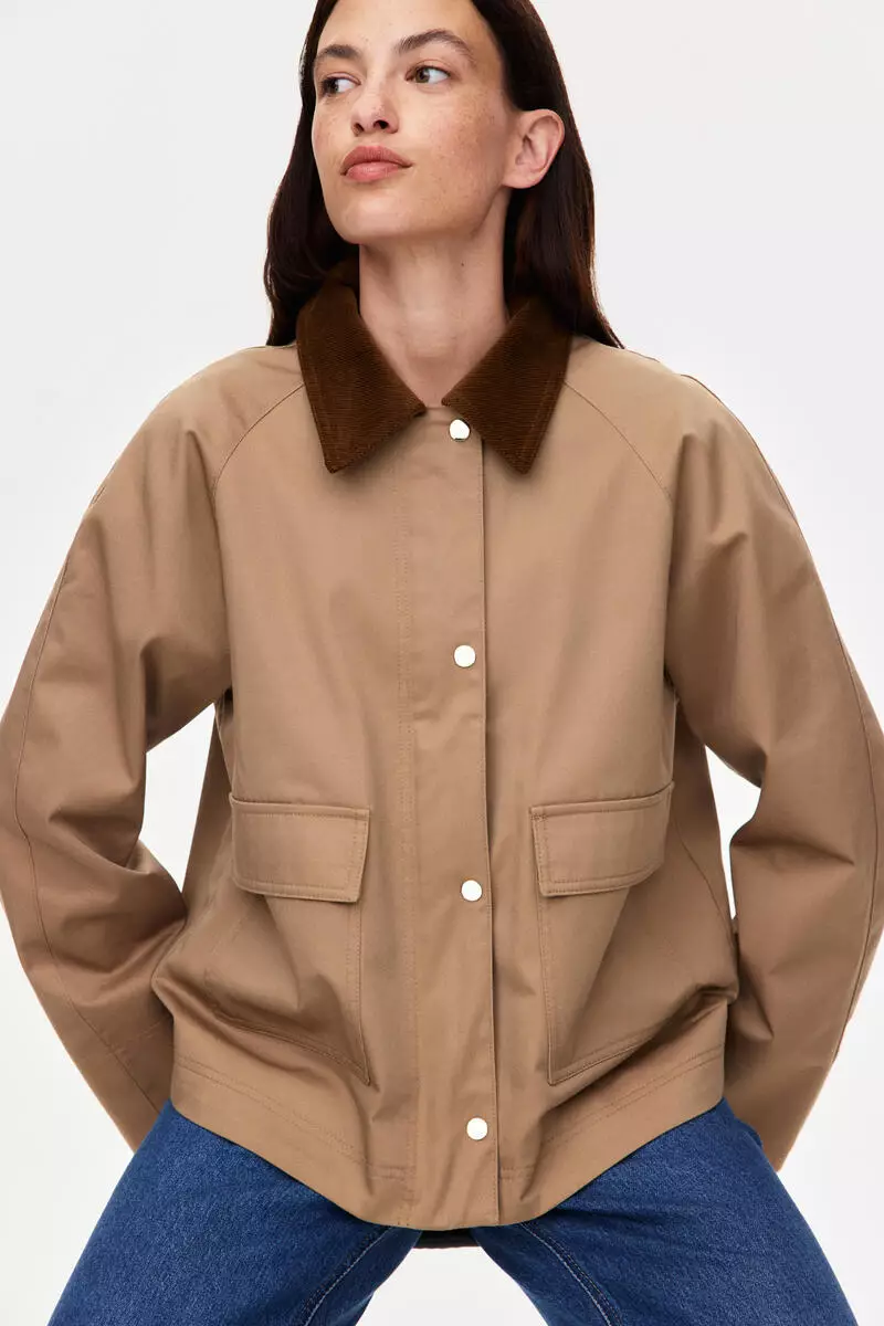 MAMA Before & After Babywearing twill jacket