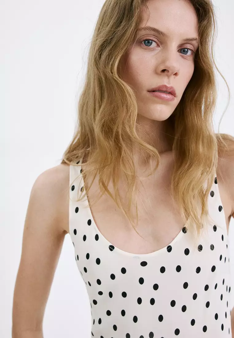 Polka Dot Midi Dress