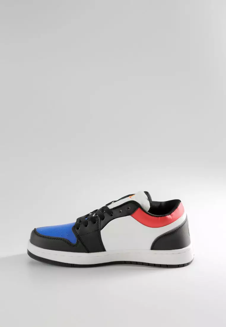 PAULMAY - Sepatu Sneakers Pria Boston - Black Blue