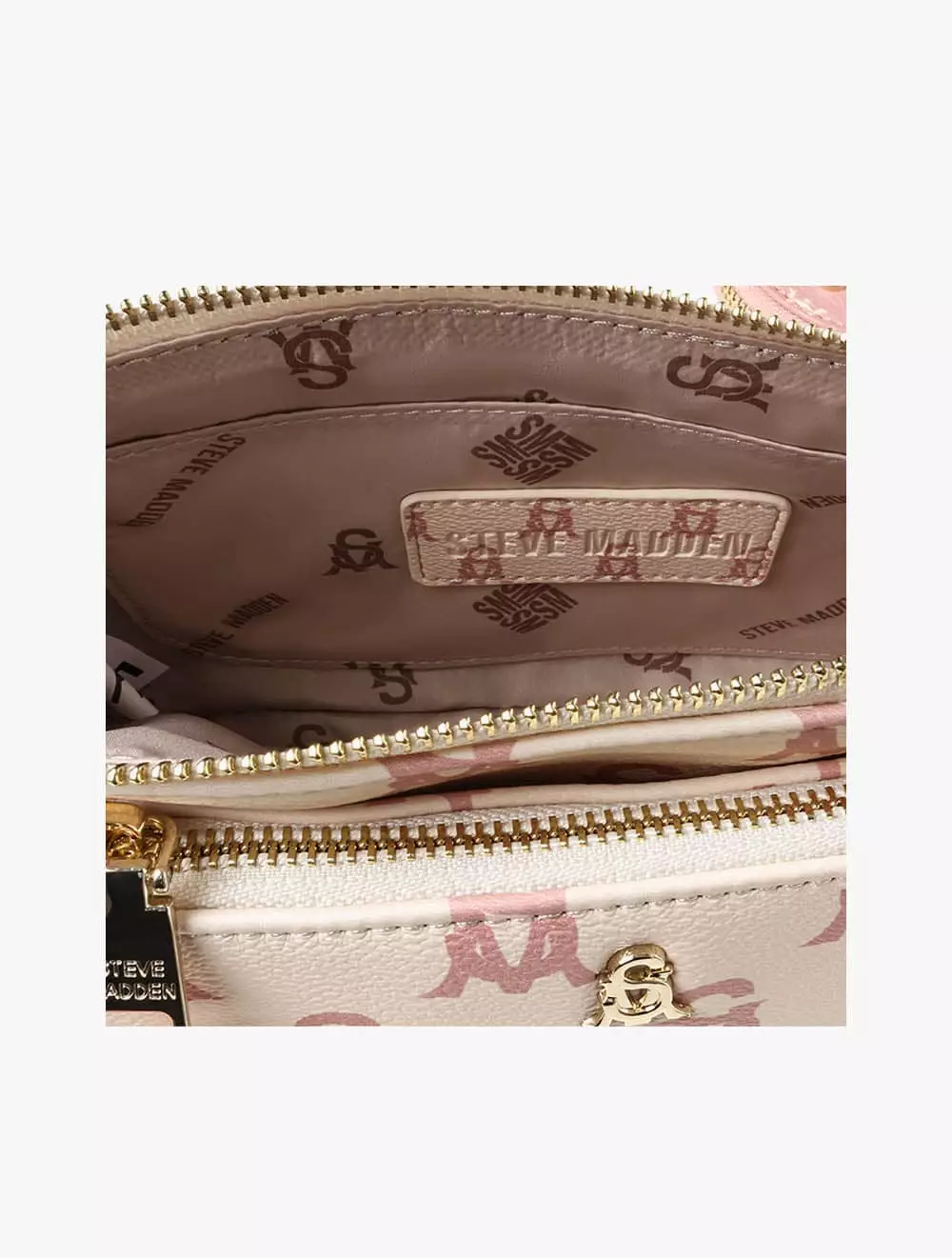 Steve Madden BURGENTB Women's Crossbody Bags- Dusty Pink