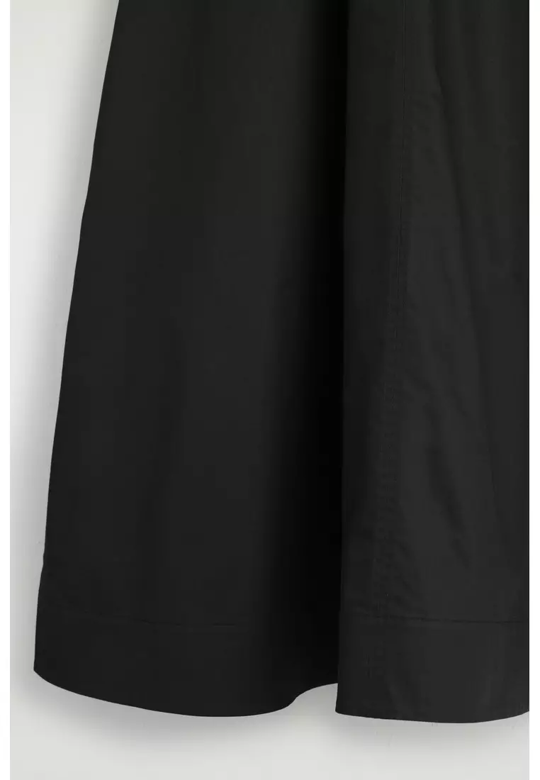 TIE-BACK A-LINE MINI DRESS