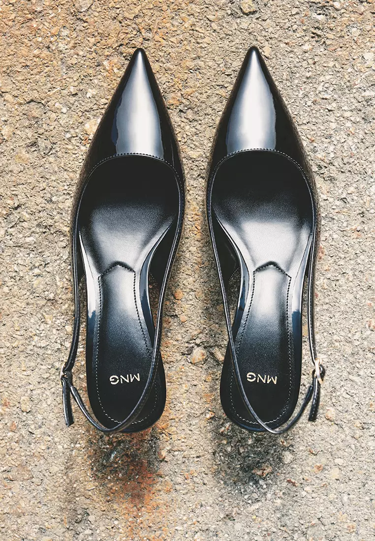 Kitten-Heel Patent Leather Shoes