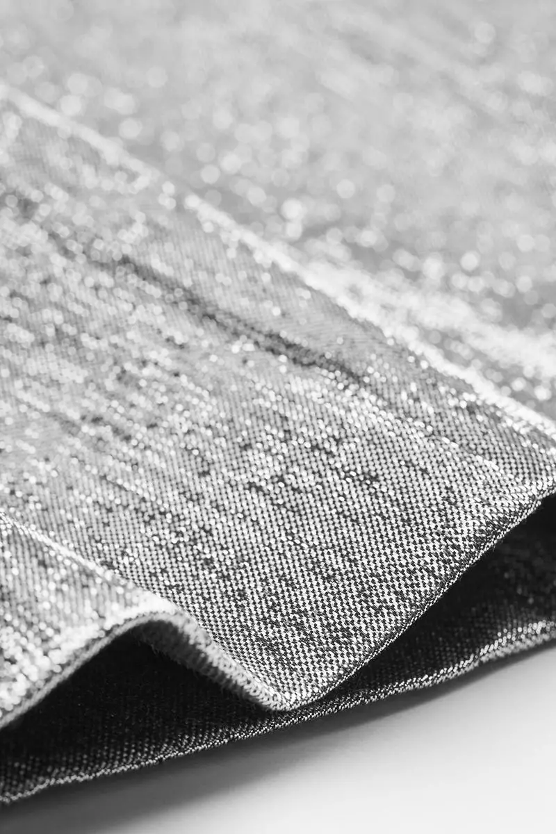 Glittery bandeau dress