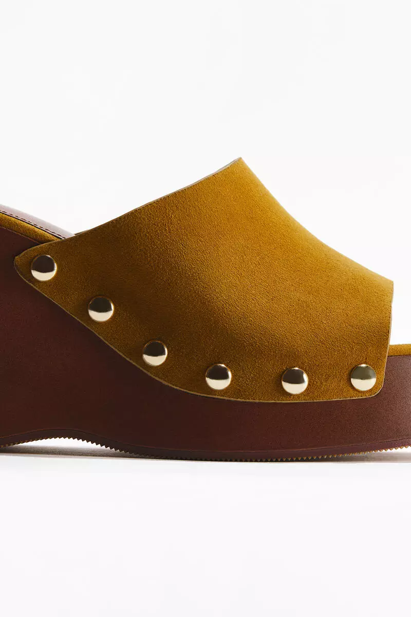 Wedge-heeled sandals