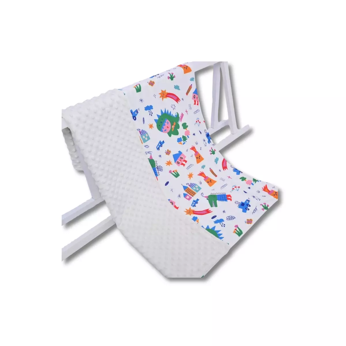 Babybee Liunic Joyful Blanket Boy - Selimut Bayi Hypoallergenic Anti Iritasi