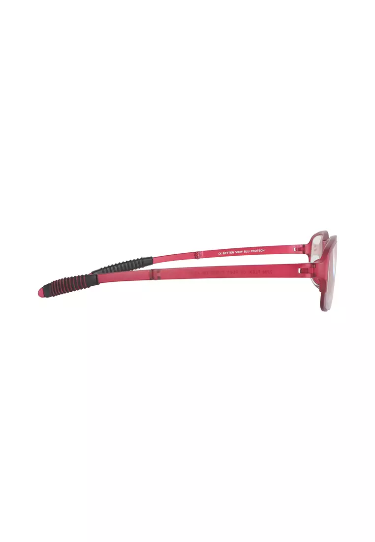 FLEXI (C2- Ruby) +1.00 Anti-Radiation Foldable Reading Glasses for Women/Men