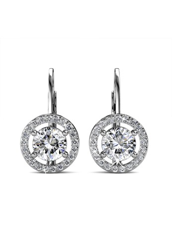 Jual Her Jewellery Talia Clip Earrings Antign Crystal Swarovski