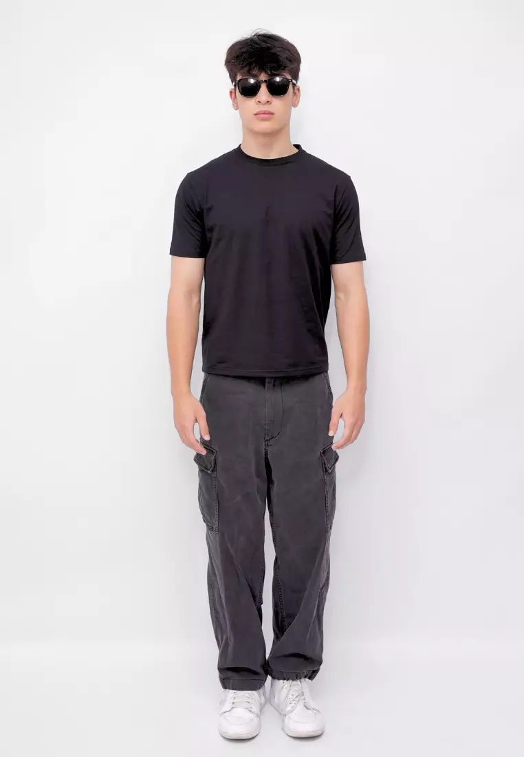 Ryusei Fitted Tee Neo Flex - Kaos Pria Slim Fit Premium Stretch