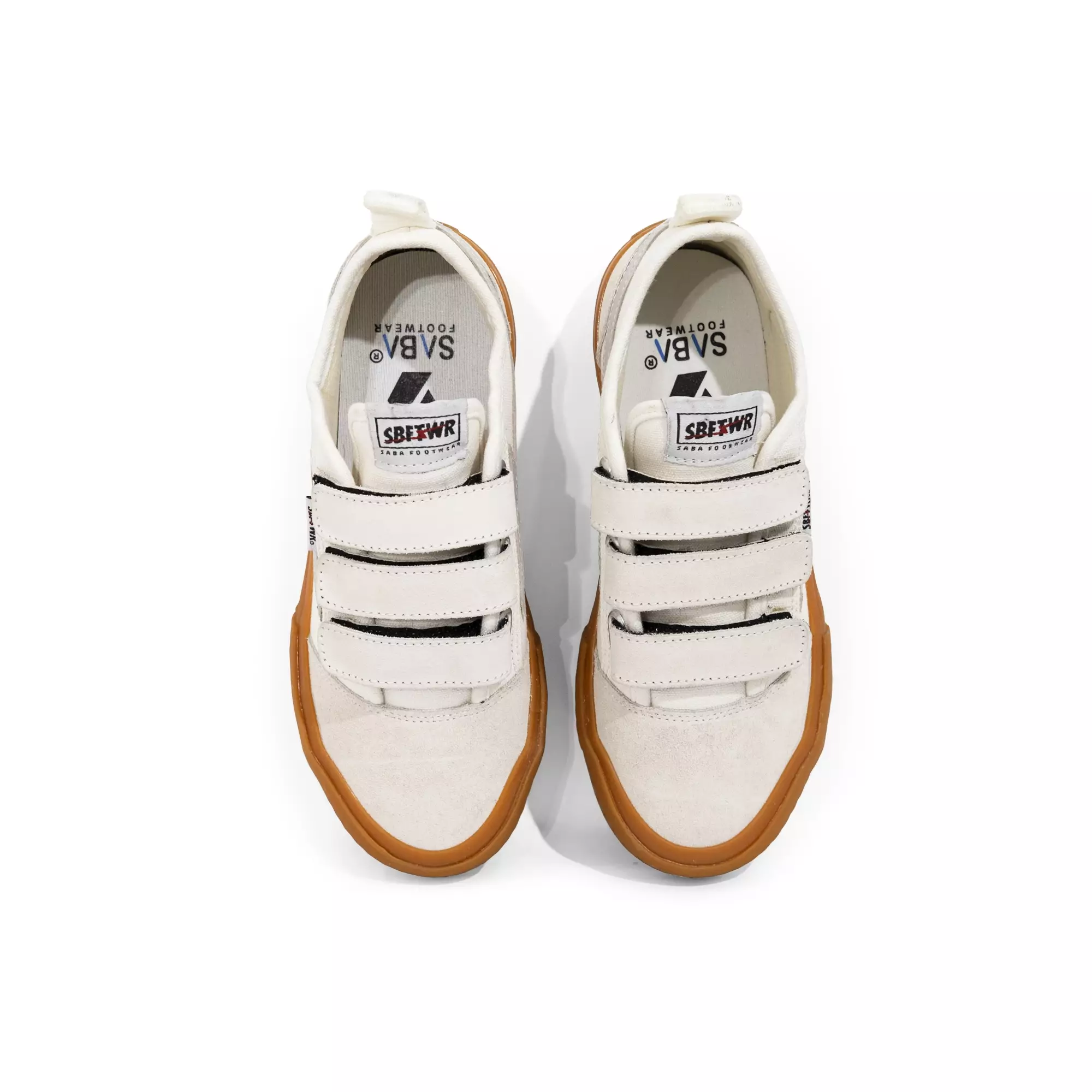 SABA Reno Off White Gum - Sepatu Sneakers Pria Wanita