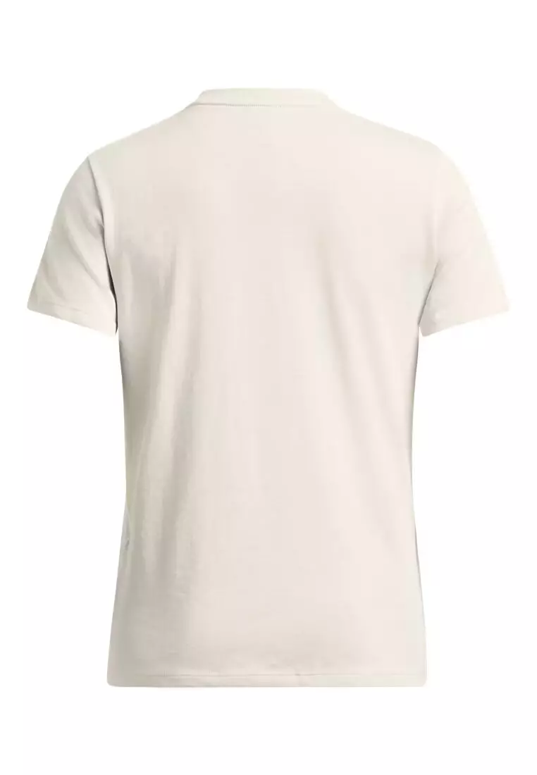 Under Armour Women's UA Branded Crop Heavyweight Short Sleeve