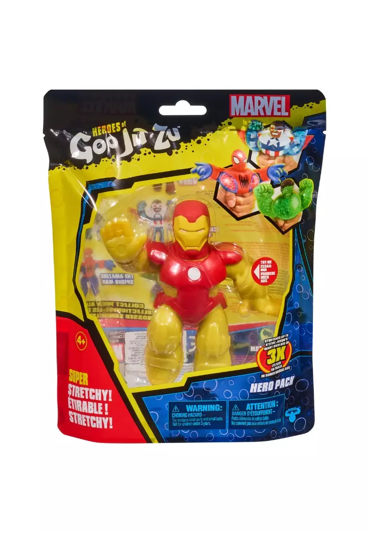 Goo Jit Zu Marvel Double Pack, Heroes of Goo Jit Zu - Marvel