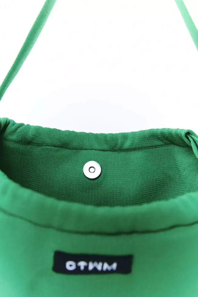 Gentlewoman Knit Dumpling Bag Matcha Colada