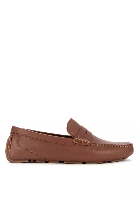 Men's Davenport Penny Loafers Brown