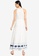 Desigual white Midi Linen Halter Dress 77E54AA05552C3GS_1