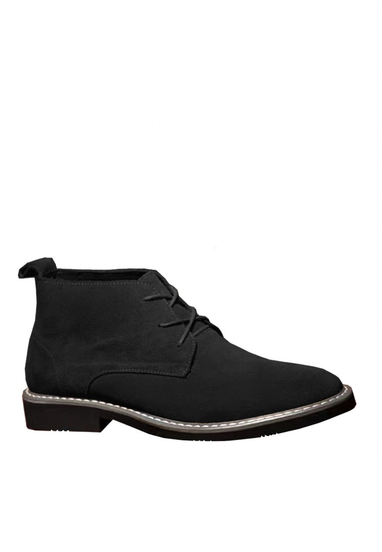VANSA Stylish Cowsuede Mid Boots VSM-B512