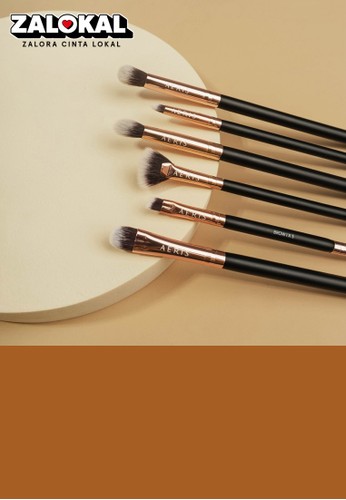 AERIS BEAUTE black THE ONYX EYE BRUSH SET F5D88BE8772314GS_1