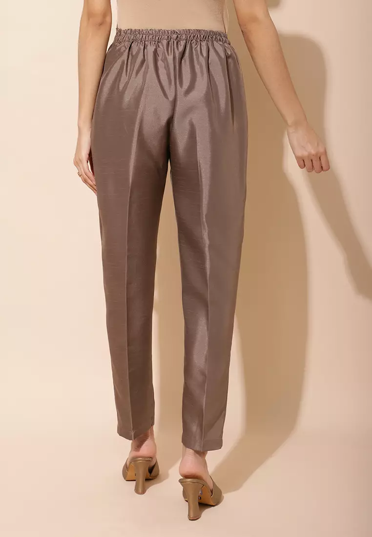 Chanira Festive Arifa Pants-Ash Grey