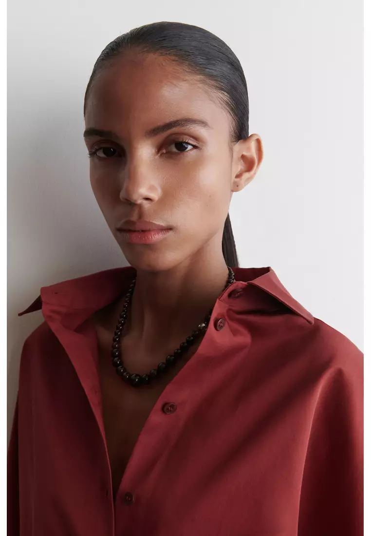 ROUNDED PIMA COTTON SHIRT