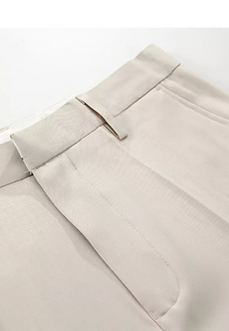 Casual Loose Thin Cropped Small Suit Long Pants A22050339KI