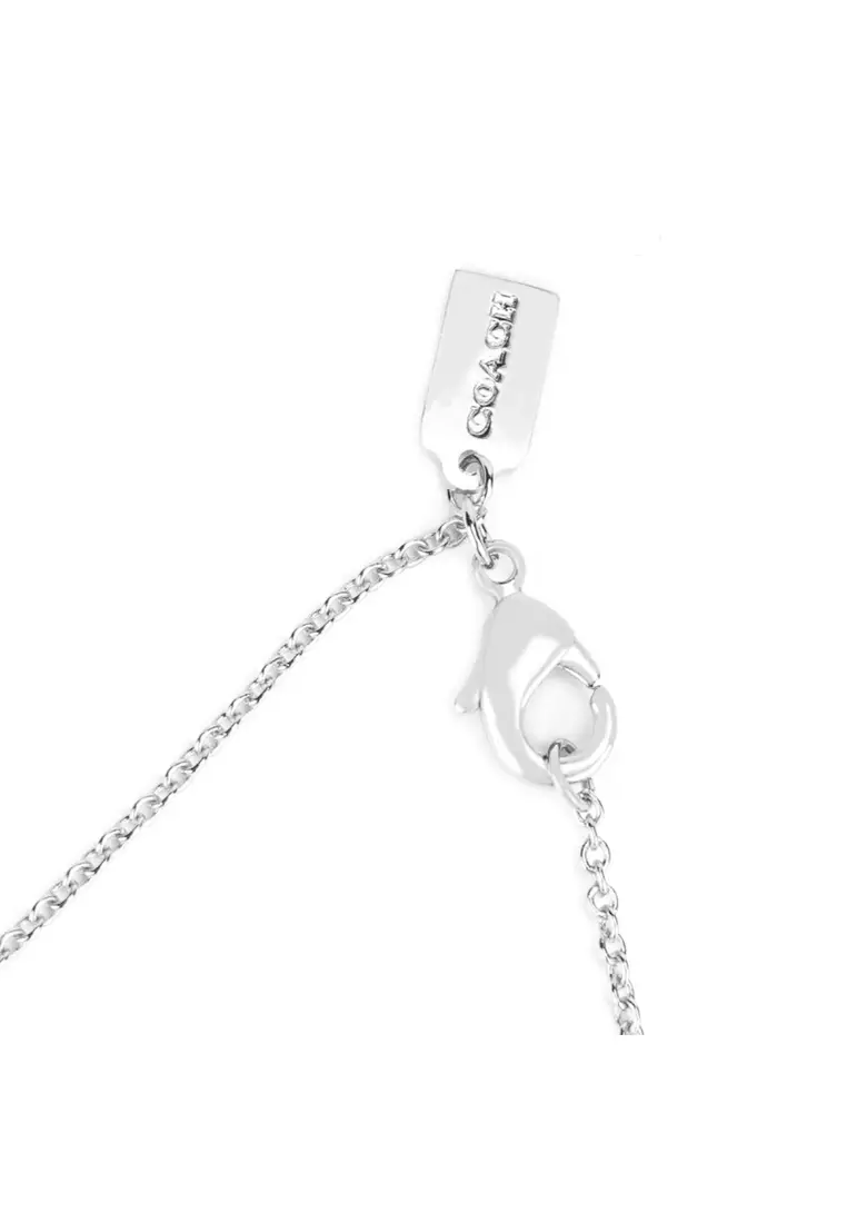 Buy Coach COACH diamond C necklace 91433 2024 Online ZALORA
