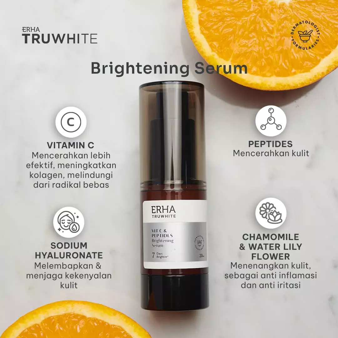 Erha Complete Brightening Series - Paket Lengkap Pencerah Kulit Wajah