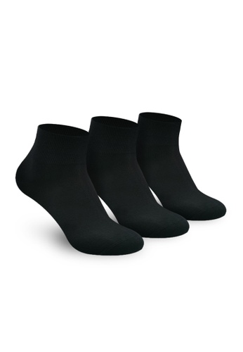 BALLY Cotton Ankle Casual Premium Socks 3 Pairs | ZALORA Philippines