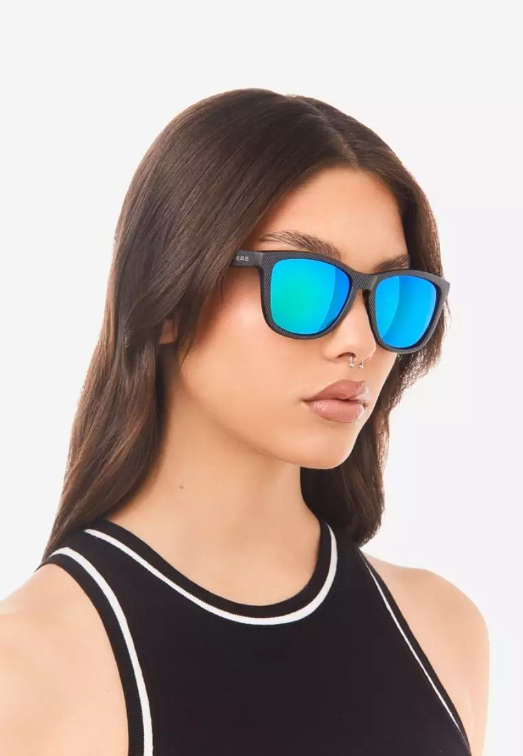 HAWKERS Emerald ONE CARBON Sunglasses for Men and Women. Official Product Designed in Spain