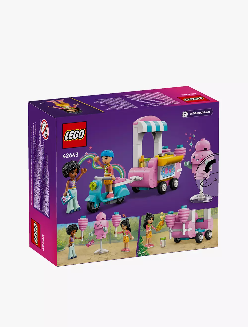 LEGO® Friends Cotton Candy Stand and Scooter - 42643