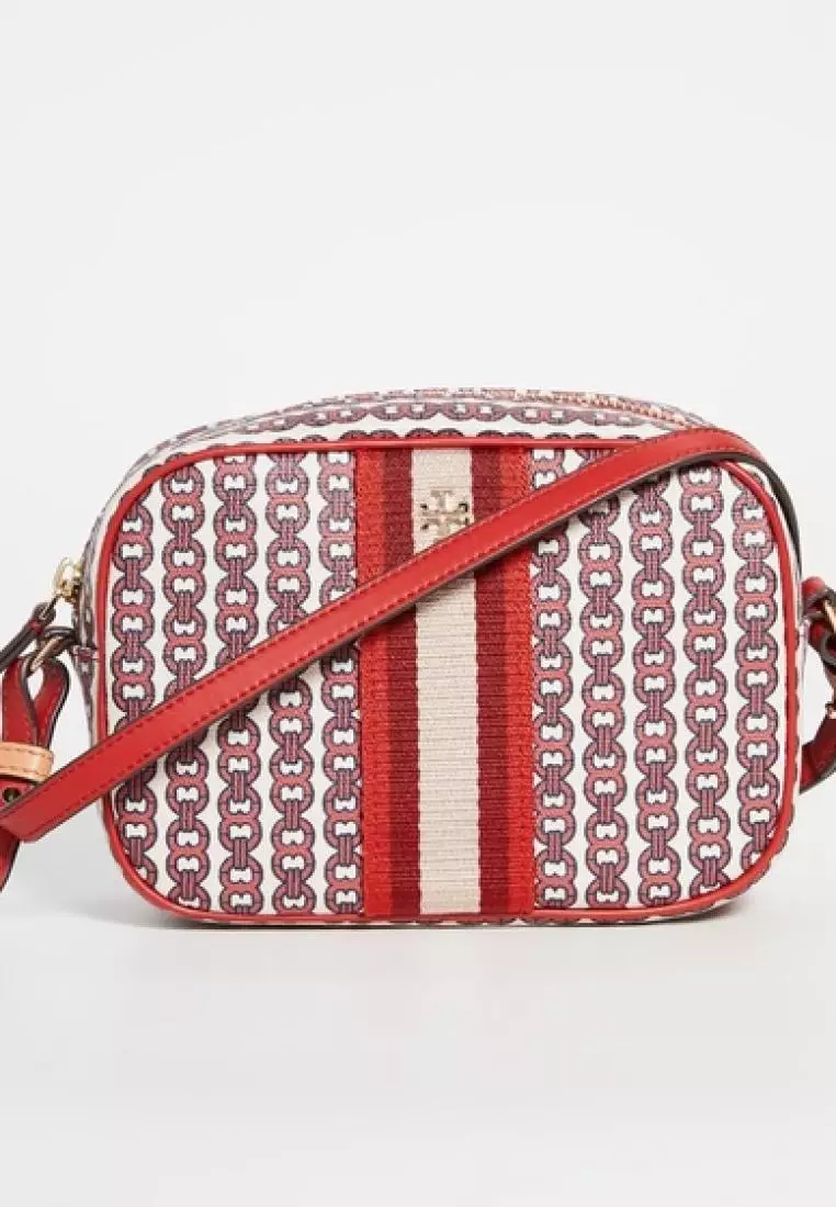 Gemini link canvas hotsell mini bag tory burch
