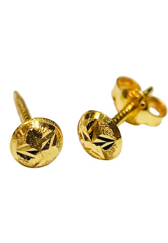 Buy Litz Litz 916 22k Gold Earrings Lge0034 0 51g 21 Online Zalora Singapore