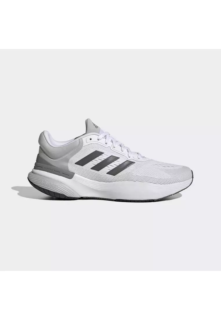 White on sale running adidas