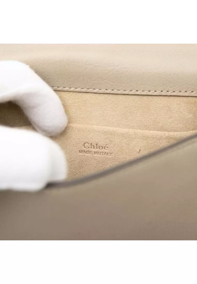 Pre-Loved Chloé Small Leather Nile Bracelet Satchel