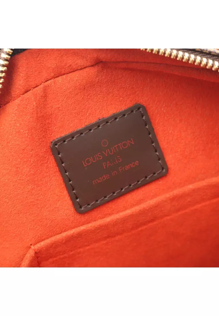 Pre-Loved Louis Vuitton Ipanema GM Damier  ebene Shoulder bag PVC leather Brown