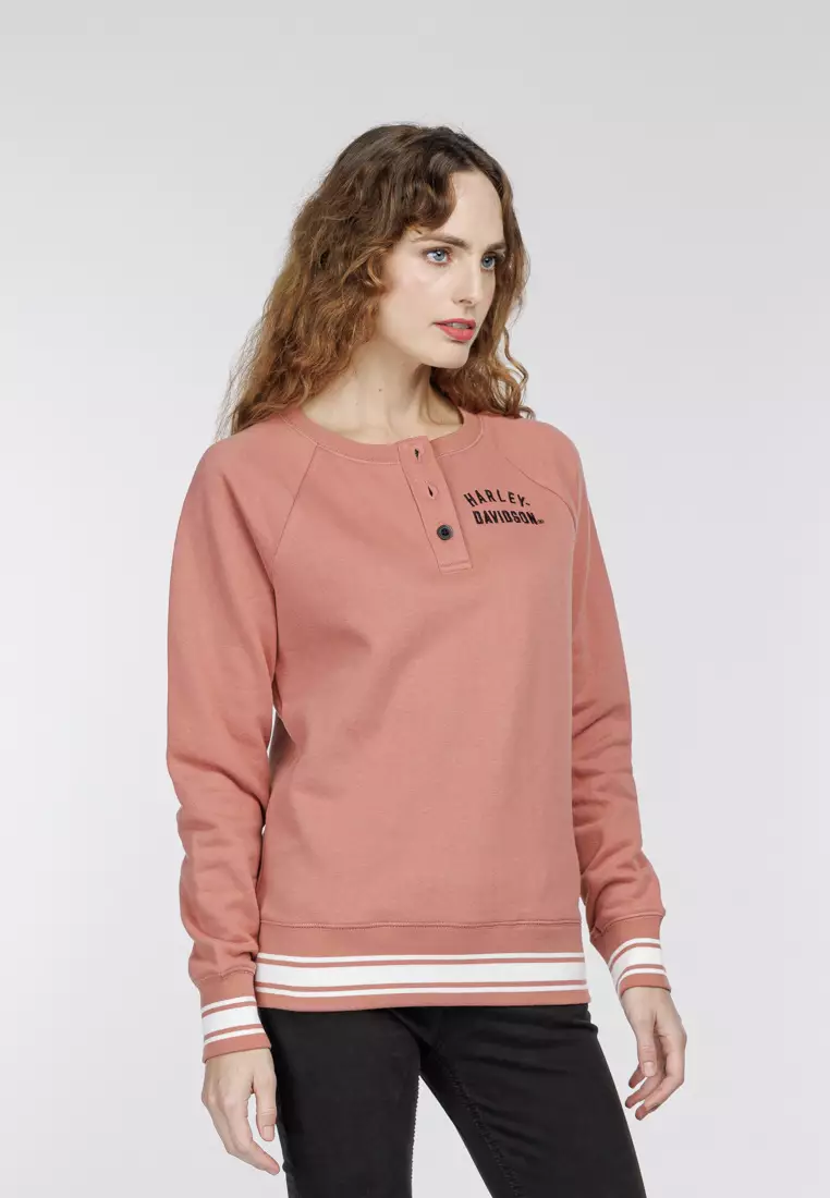 Harley-Davidson Race Her Crewneck Pullover