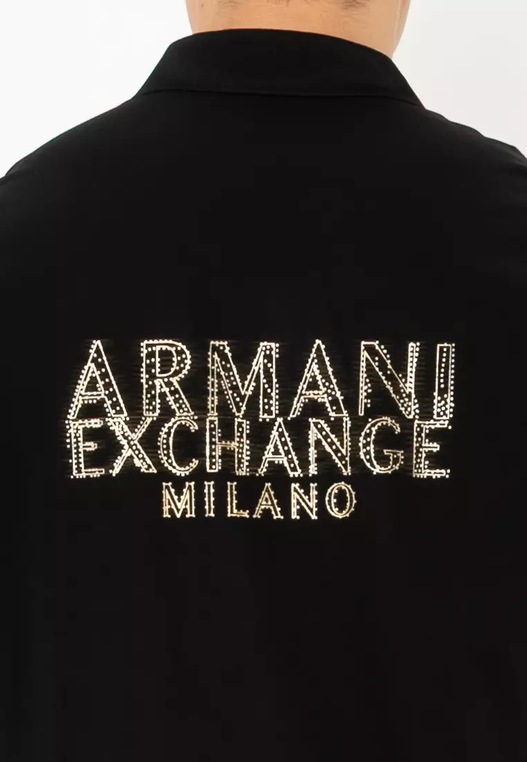 Buy Armani Exchange Regular Polo Shirt 2025 Online ZALORA