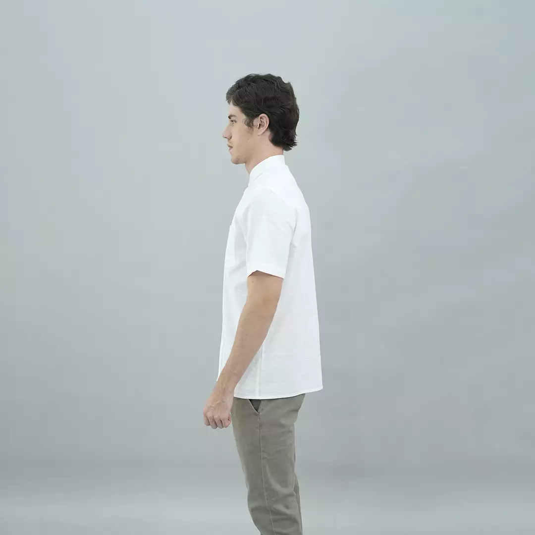 Johnwin - Baju Koko - Single Pocket - Lengan Pendek - Motif Polos - FSH.652.Q606.946.C-S/S
