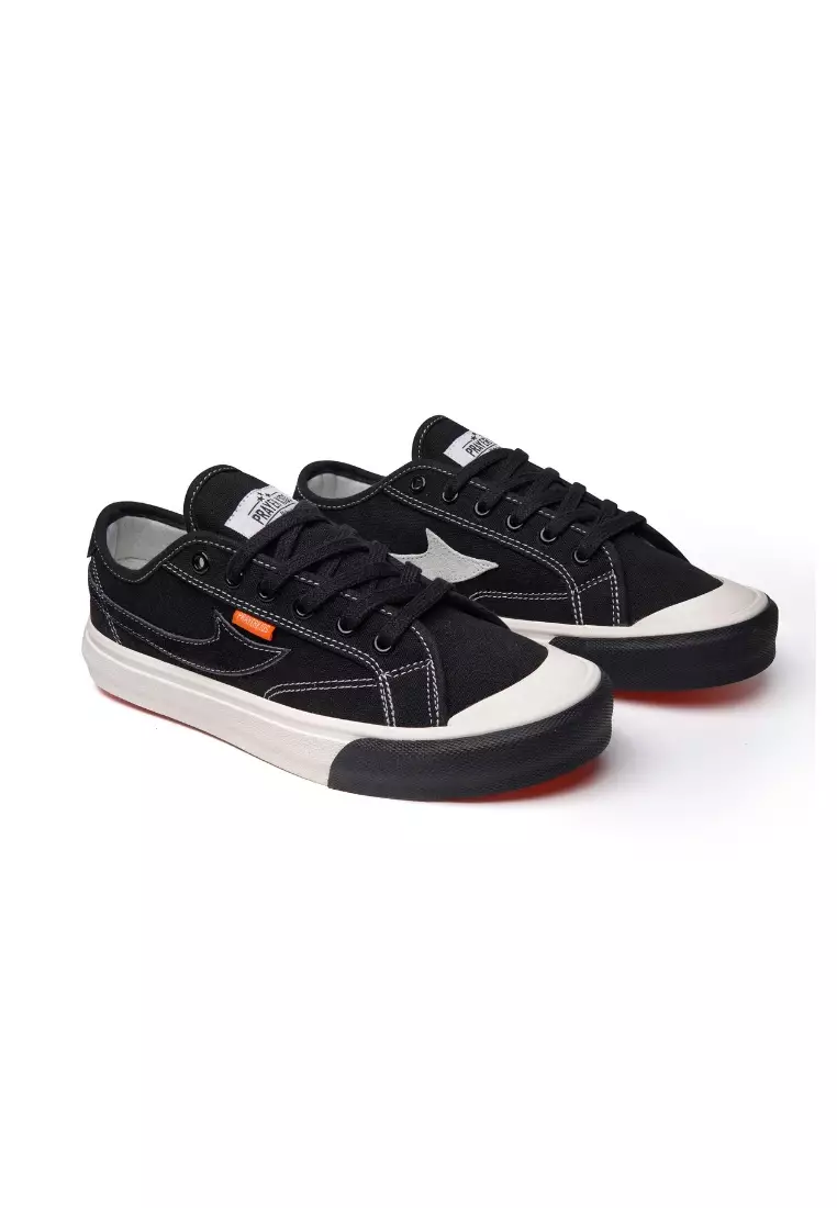 Prayer Kids Sepatu Sneakers Pria Wanita Ora Ox Black Cream - Unisex