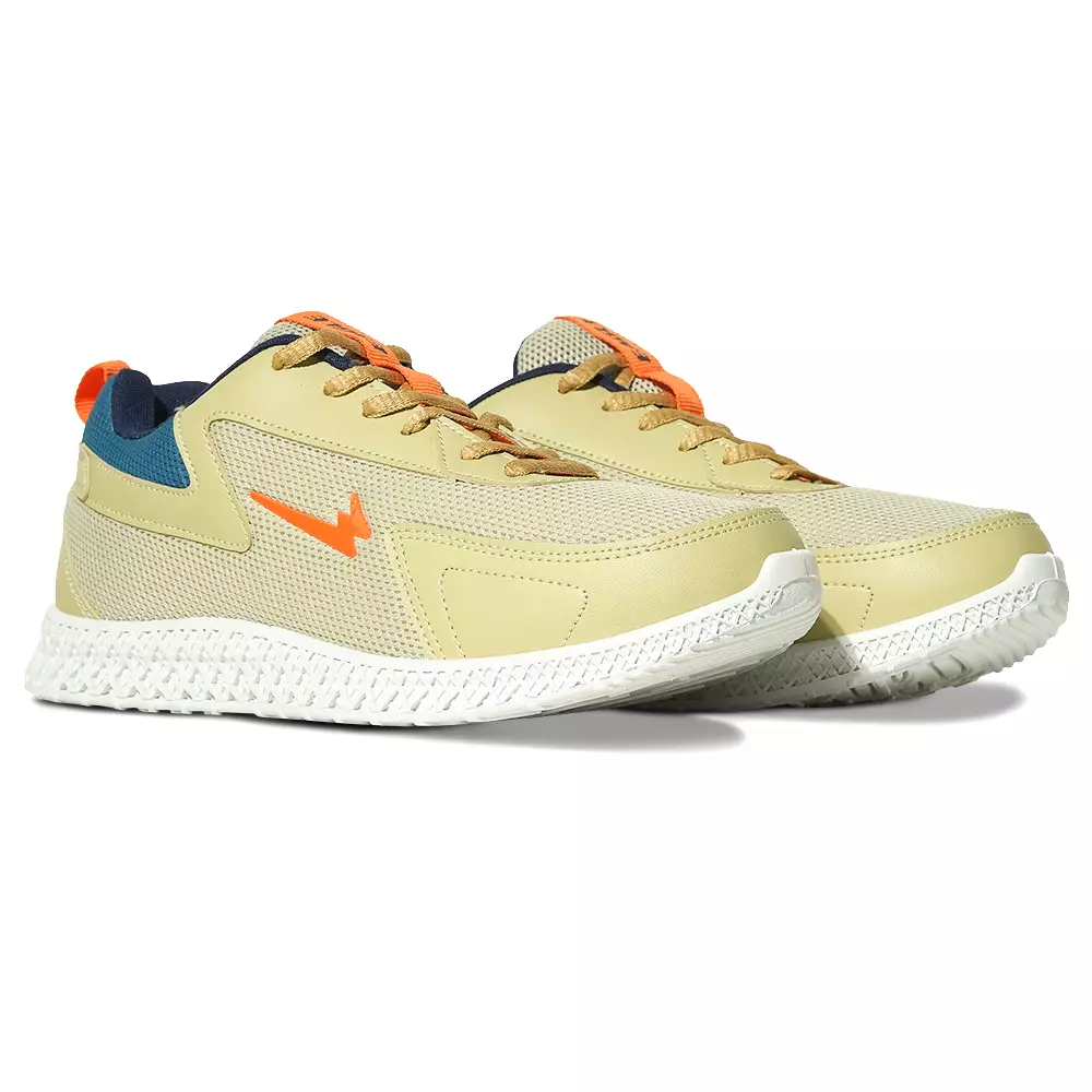 Eagle Sepatu Sneakers Lifestyle Enigma - COKLAT MUDA/ORANYE