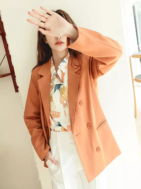 Wrinkle sales resistant blazer