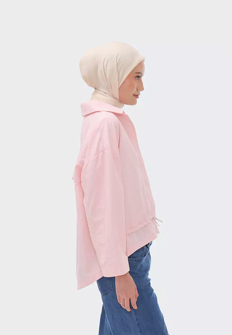 Ria Miranda Tender Pink Juhua Jacket
