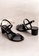 Twenty Eight Shoes black Single Strap Jelly Heels Rain Shoes VR23 F16C9SHD46AA37GS_3