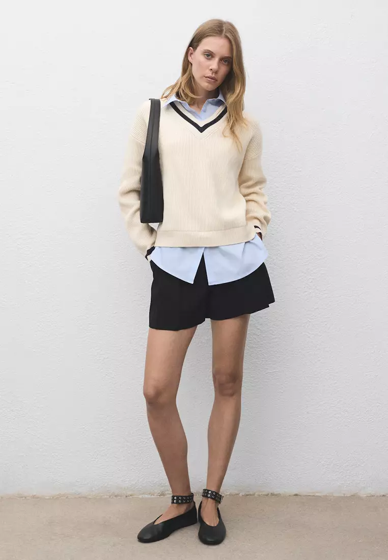 Combined Shirt Sweater