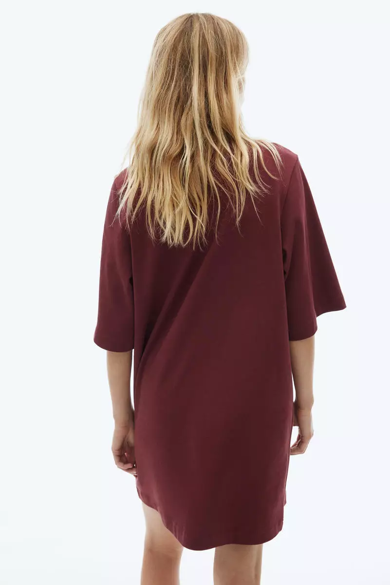 Cotton T-shirt dress