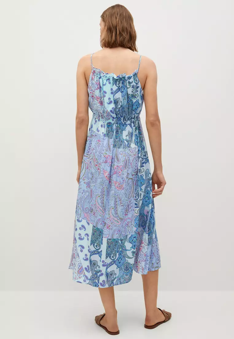 Buy Mango Paisley Print Dress 2023 Online | ZALORA Philippines