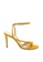Schutz yellow Mary Gold Nubuck Ankle Strap Sandal Heel  - CLARA [MARY GOLD] 97BC5SHBC5A112GS_1