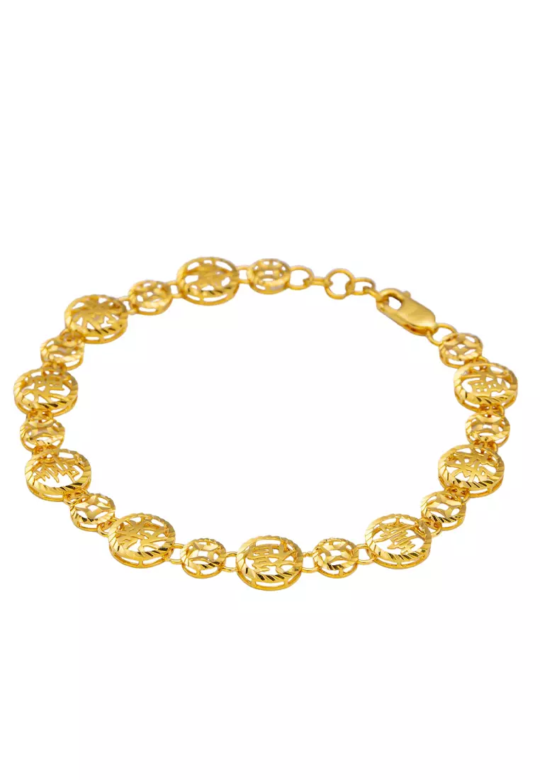 Buy LITZ LITZ 916 22K Gold Bracelet LGB0254 7.64g 2024 Online