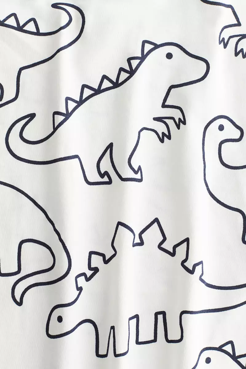 Loose-fit printed T-shirt