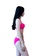 PINK N' PROPER pink Basic Bandeau Push Up Underwire Bikini Set in Hot Pink 4AC0EUS7F6980BGS_2