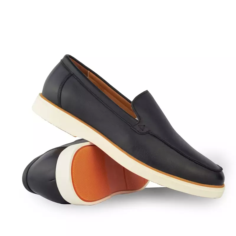 Sepatu Pria Casual Loafer Moccasin Gino Mariani Hope Black